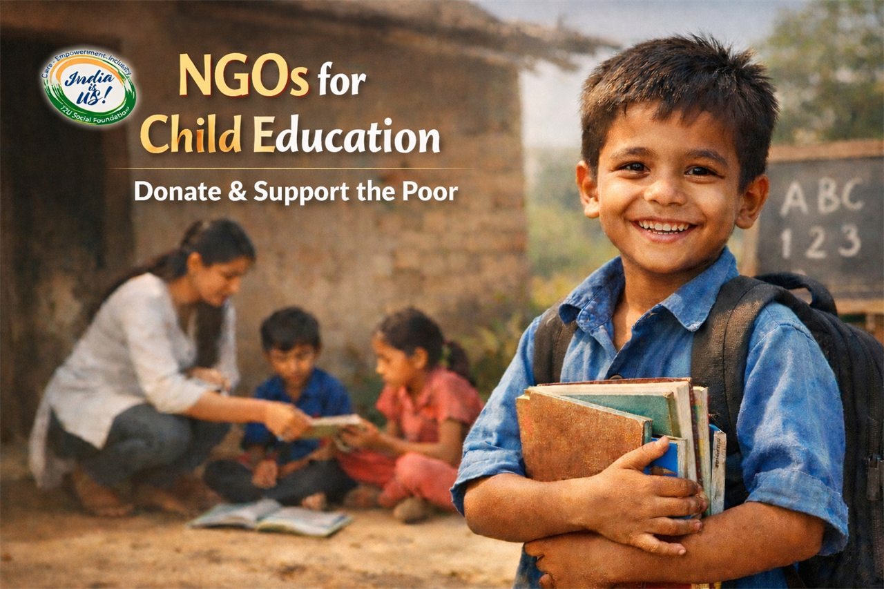 Top 10 NGOs in India for Child Education: Donate & Support the Poor